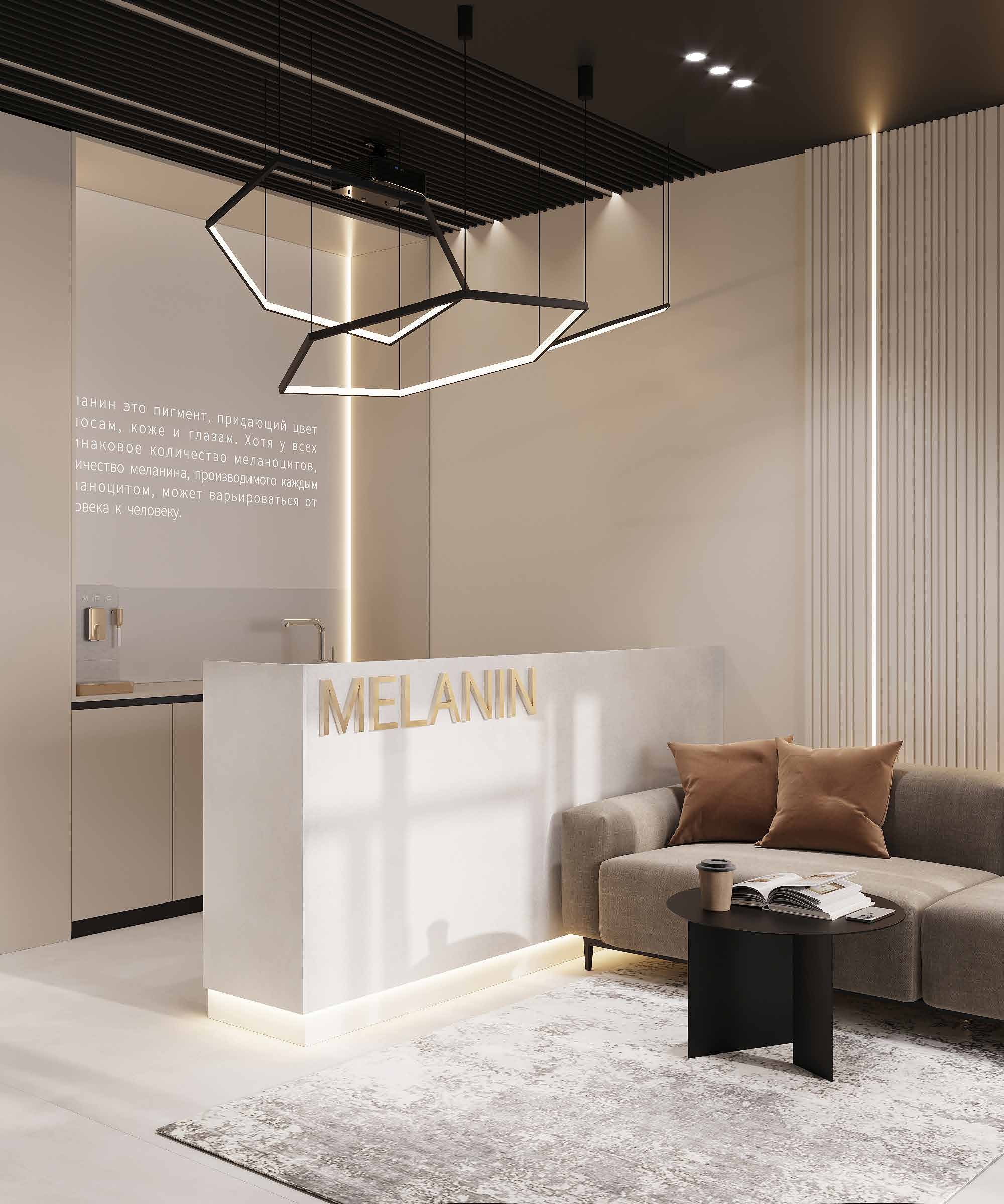 Ресепшен салона MELANIN 2.0